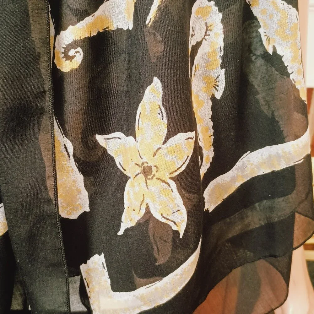Rima Sheer Nautical Wrap Scarf 67
